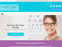 Tablet Screenshot of michaels-optical.com